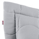 Cobre Leito Super King Harmony Dupla Face 400 Fios 03 Peças - Verde Malva / Cinza