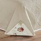 Cobre Leito Super King Núbia Detalhes em Floral 09 Peças - Fendi