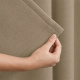 Cortina Blackout Linho com Forro PVC 6,00m x 2,80m 01 Peça - Cáqui
