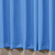 Cortina Thierry 2,00m x 1,70m para Varão Simples - Azul