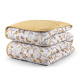 Edredom Nature Casal King Malha Estampada Dupla Face 01 Peça - Algodão