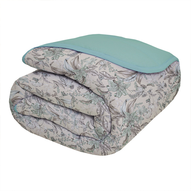 Edredom Queen Europa Malha 100% Algodão 2,60m x 2,30m 01 Peça - Amber