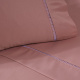 Fronha 70cm x 50cm Levit Percal 600 Fios 01 Peça - Rosê