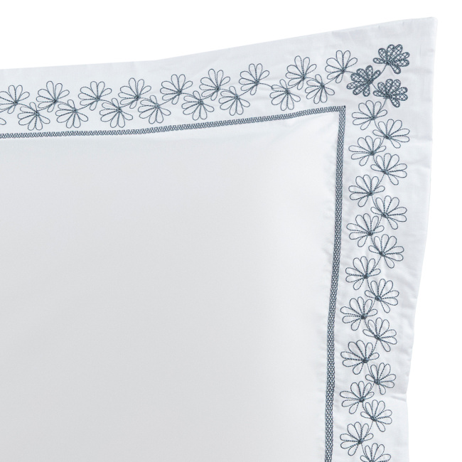Fronha 70cm x 50cm Lustria 200 Fios 100% Algodão 02 Peças - Azul