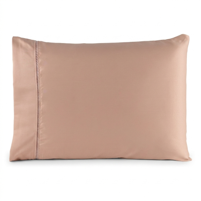 Fronha 70cm x 50cm Suavit Percal 400 Fios 01 Peça - Rosê