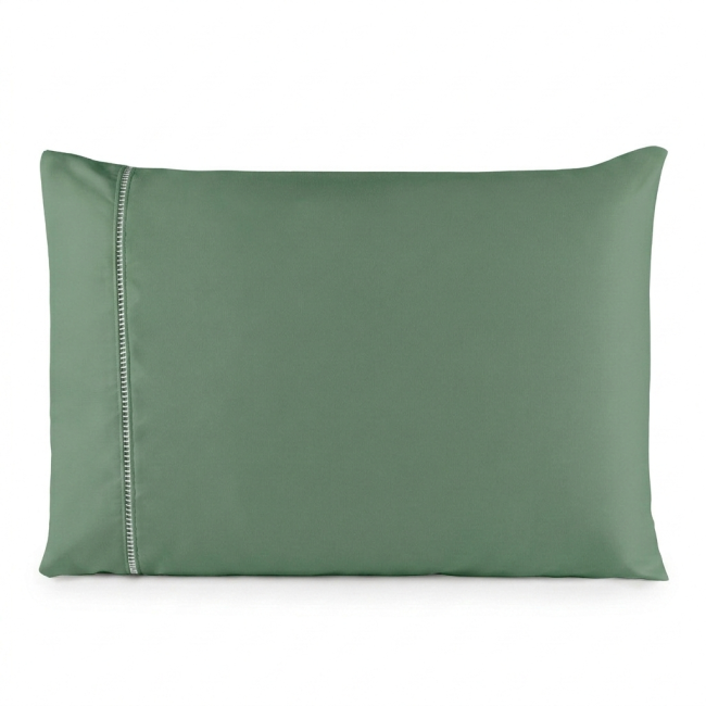 Fronha 70cm x 50cm Suavit Percal 400 Fios 01 Peça - Verde