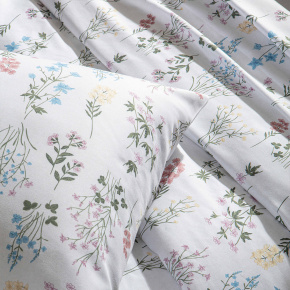 Jogo de Cama Lençol Casal Elegance Percal 400 Fios Toque de Algodão 04 Peças - Primavera