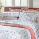 Jogo de Cama Lençol Casal Elegance Percal 400 Fios Toque de Algodão 04 Peças - Primavera