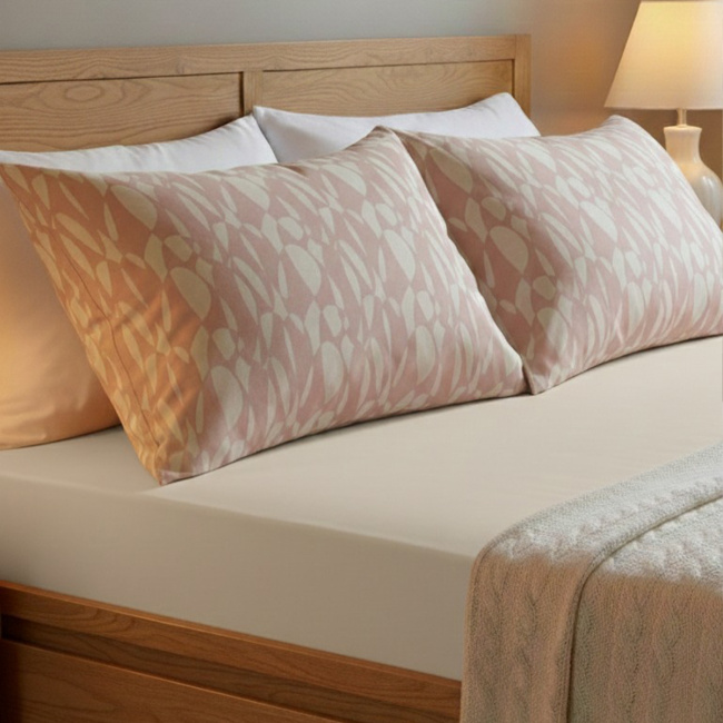 Jogo de Lençol Queen Vellari 180 Fios 100% Algodão 03 Peças - Ondas