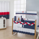 Kit Berço Americano 10 Peças  Urso Marinheiro - Azul  Marinho