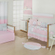 Kit de Berço Americano Coleguinhas 10 Peças - Rosa