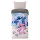 Kit Edredom Colcha Solteiro Disney Infantil Fofinho 2,40m x 1,60m 01 Peça - Stitch Tropical