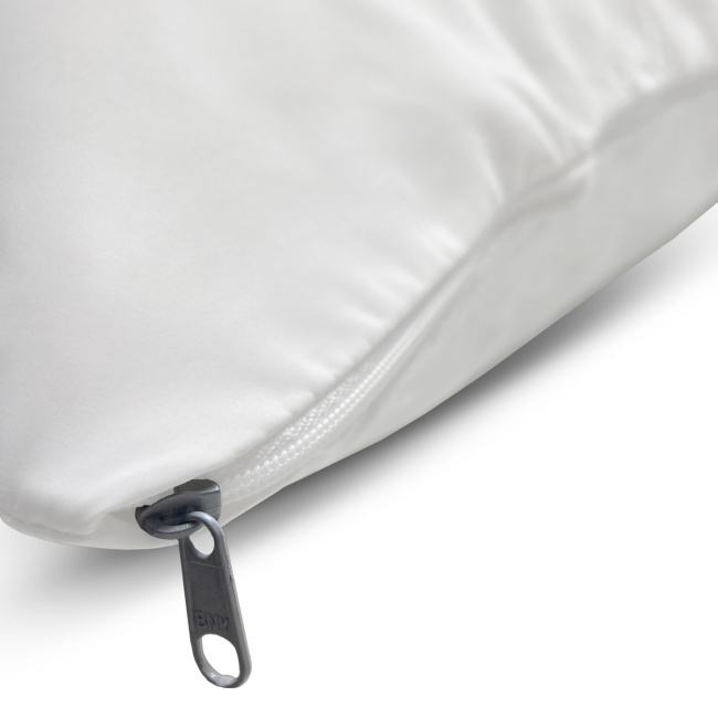 KIT Fronha Impermeável 70cm x 50cm com Zíper 02 Peças - Branco