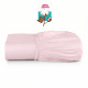 Lençol de Baixo Com Elástico 40cm Altura Casal Pádua 400 Fios Egípcio 100% Algodão - Rosa