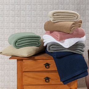 Manta Arya Tricot 100% Acrílico 01 Peça - Branco