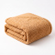 Mantinha Cobertor Dupla Face Sherpa Glamour Toque Macio e Aveludada Quentinha 2,10m x 1,90m 01 Peça - Bege