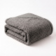 Mantinha Cobertor Dupla Face Sherpa Glamour Toque Macio e Aveludada Quentinha 2,10m x 1,90m 01 Peça - Cinza