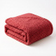 Mantinha Cobertor Dupla Face Sherpa Glamour Toque Macio e Aveludada Quentinha 2,10m x 1,90m 01 Peça - Vermelho