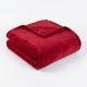 Mantinha Soft Cobertor Casal Queen Home Luster Dupla Face 2,40m x 2,20m 01 Peça - Vermelho
