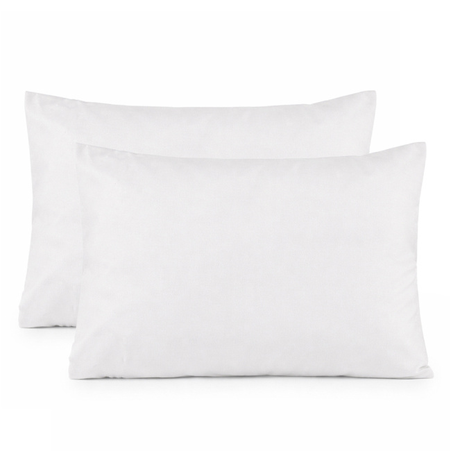 Fronha Careca 70cm x 50cm Pádua 400 Fios Egípcio 100% Algodão 02 Peças - Branco