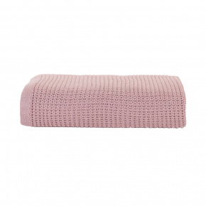 Peseira Arya Tricot 100% Acrílico 01 Peça - Rosa Chá