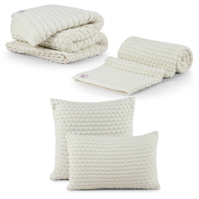 Peseira Liz Tricot Topázio Tecido 100% Acrílico 01 Peça - Branco