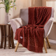 Peseira Lusso Tricot 2,60m x 70cm 100% Acrílico 01 Peça - Terracota