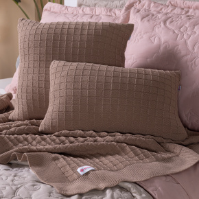 Peseira Nubia Tricot 2,60m x 70cm 100% Acrílico 01 Peça - Bege