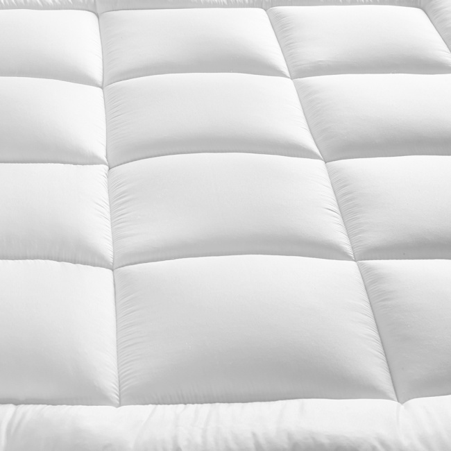 Pillow Top Casal 200 Fios Micro Percal 01 Peça  - Branco