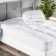 Pillow Top Casal Suavitec Micropercal 200 Fios 400g/m² 1,88m x 1,38m x 40cm 01 Peça - Branco