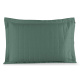 Porta Travesseiro 70cm x 50cm Glass Com Abas Percal 200 Fios 01 Peça - Verde