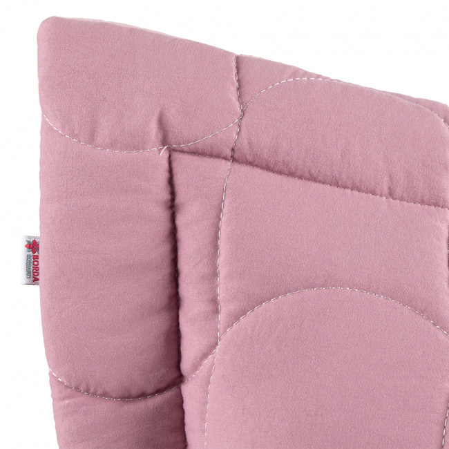 Porta Travesseiro 70cm x 50cm Harmony Dupla Face Toque Macio 400 Fios 02 Peças - Rosê / Rosa Chá