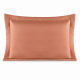 Porta Travesseiro 90cm X 50cm Pádua Tecido Egípcio 400 Fios 01 Peça - Terracota