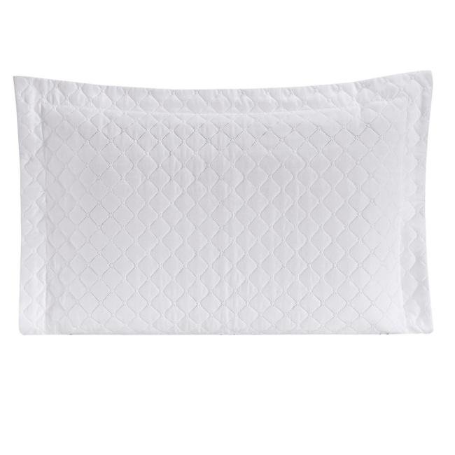 Porta Travesseiro Avulso Requinte Matelado 65cm x 45cm 01 Peça - Branco