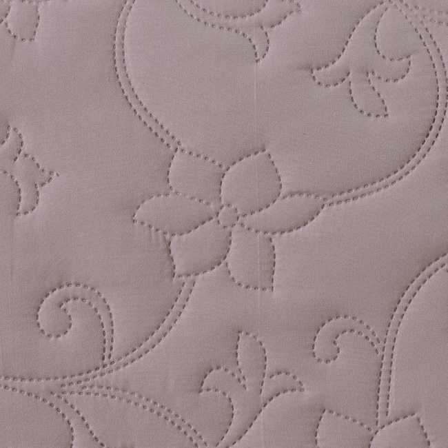 Porta Travesseiro Dupla Face  Suavit Percal 400 Fios Acetinado 70cm x 50cm 01 Peça - Rosê / Bege