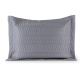 Porta Travesseiro Matelado Dakar 70cm x 50cm 400 Fios Egípcio 100% Algodão 01 Peça - Concreto
