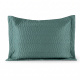 Porta Travesseiro Matelado Dakar 70cm x 50cm 400 Fios Egípcio 100% Algodão 01 Peça - Verde