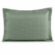 Porta Travesseiro Matelado Pádua 400 Fios Egípcio 70cm x 50cm 01 Peça - Verde