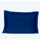 Porta Travesseiro Soft Lucca 70cm x 50cm 01 Peça - Azul Marinho