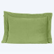 Porta Travesseiro Soft Lucca 90cm x 50cm 01 Peça - Verde