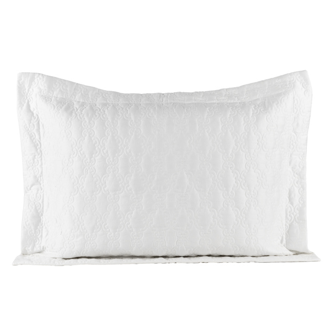 Porta Travesseiro Venetto 100% Algodão 400 Fios Egípcios 70cm x 50cm 01 Peça - Branco