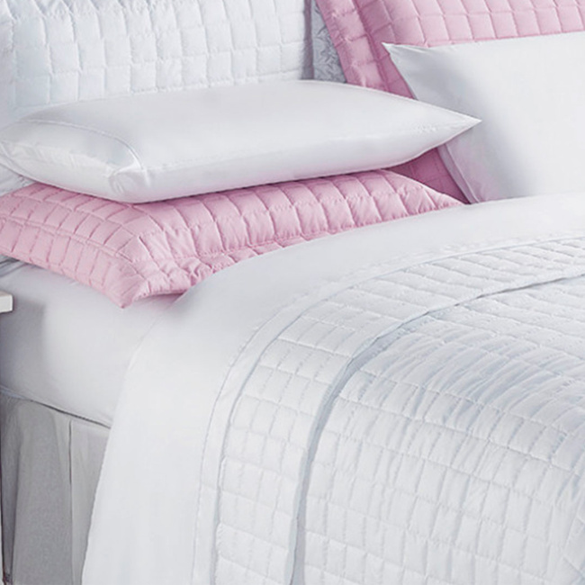 Roupa de Cama Casal King Kit Top Line 180 Fios 04 Peças - Branco
