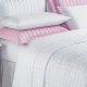 Roupa de Cama Casal King Kit Top Line 180 Fios 04 Peças - Branco