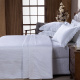 Roupa de Cama King Monaco 400 Fios 100% Algodão Egípcios 04 Peças - Branco