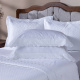 Roupa de Cama King Monaco 400 Fios 100% Algodão Egípcios 04 Peças - Branco
