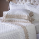 Roupa de Cama King Monaco 400 Fios 100% Algodão Egípcios 04 Peças - Dourado