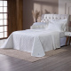 Roupa de Cama King Monaco 400 Fios 100% Algodão Egípcios 04 Peças - Palha