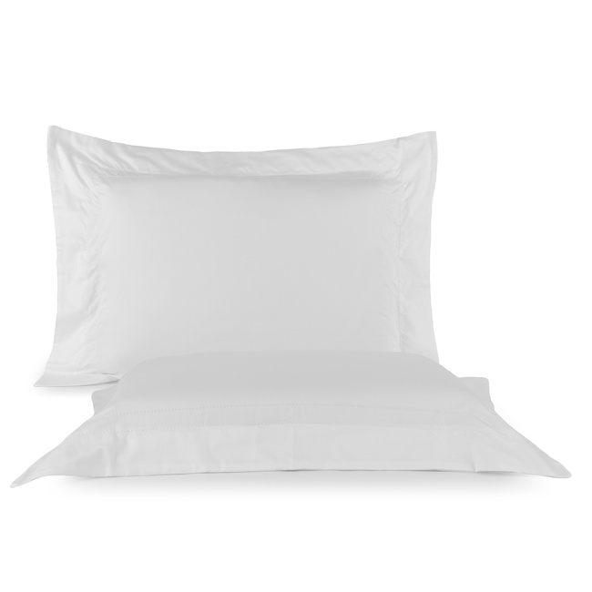 Roupa de Cama Lençol Casal Pádua 400 Fios Egípcio 100% Algodão Bordado Ponto Ajour 03 Peças - Branco