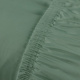 Roupa de Cama Lençol Casal Pádua 400 Fios Egípcio 100% Algodão Bordado Ponto Ajour 03 Peças - Verde