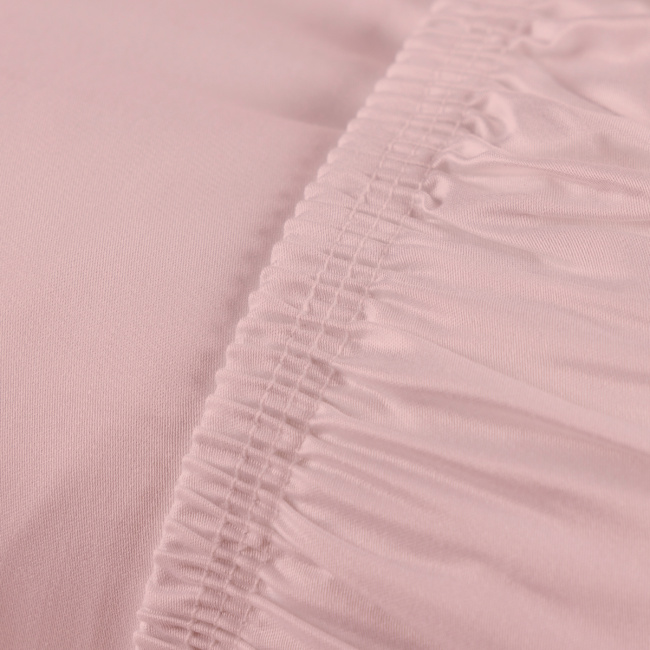 Roupa de Cama Lençol King Pádua 400 Fios Egípcio 100% Algodão Bordado Ponto Ajour 03 Peças - Rosa Chá